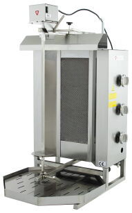 Gyros | opiekacz gazowy do kebaba | 3 palniki | wsad do 40kg | RQ32463 RQ32463