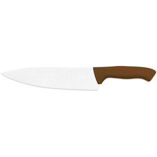 Nóż kuchenny, HACCP, brązowy, L 210 mm 283219