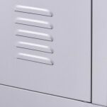 Szafka BHP, 1-drzwiowa, 400x450x1700 mm 662001 - 8