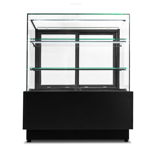 Witryna cukiernicza chłodnicza Dolce Visione Breve 1300 | wersja obniżona | 1300x690x1110+/-10 mm DOLCE VISIONE BREVE 1300 W1