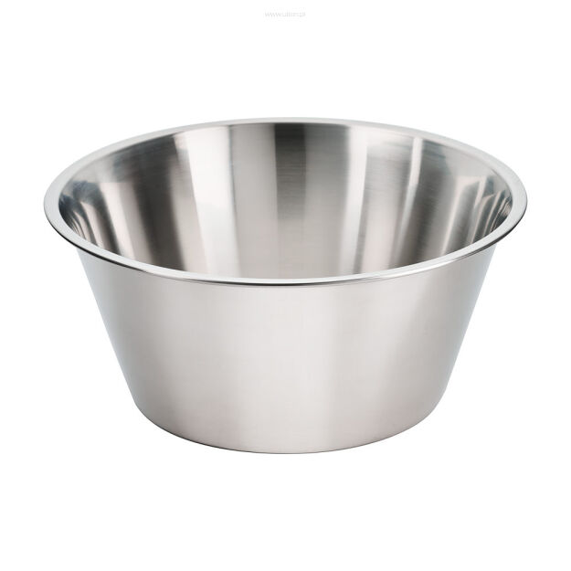 Miska kuchenna, stalowa, satynowana, O 350 mm, V 11,5 l 081351
