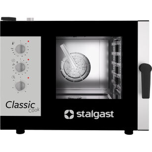 Piec konwekcyjno-parowy, STALGAST ClassicCook, manualny, 5xGN1/1, P 7.75 kW 9100043
