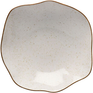 Talerz głęboki, kolor beżowy, Stone Age, O 230 mm 390061