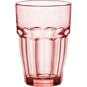 Szklanka wysoka, peach, Rock Bar, V 370 ml 400431