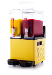 Granitor | Urządzenie do napojów lodowych slush shake 2x12l | SLUSH24.Y SLUSH24.Y