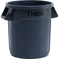 Pojemnik uniwersalny na odpadki, Thor, szary, V 38 l 068044