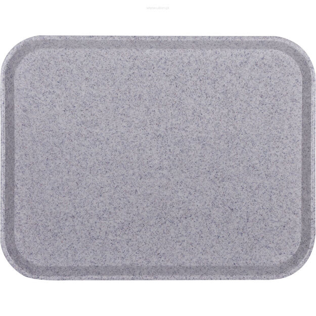 Taca poliestrowa, granitowa, 460x360 mm 413460