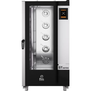 Piec konwekcyjno-parowy, Gastro-Big, dotykowy, 20xGN2/1, P 46.25 kW 9100572