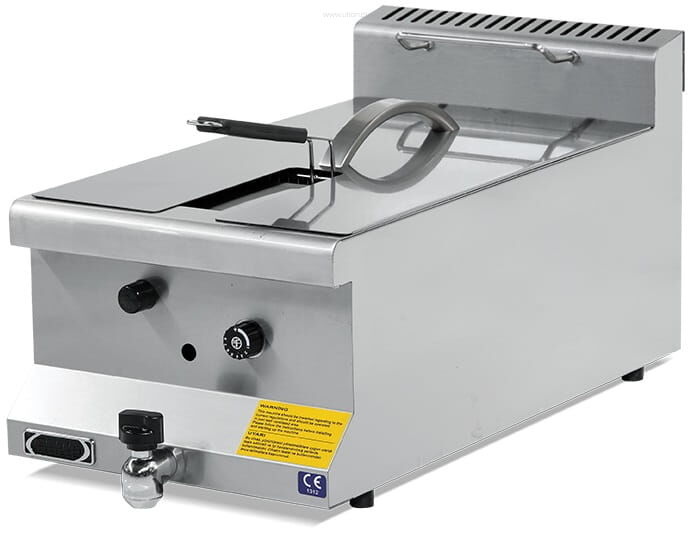Frytownica gazowa | nastawna | 12 l | 400x635x285 | 4,34 kW | RQ.6FG010 RQ.6FG010