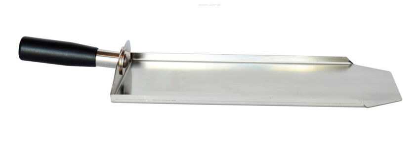 Szufelka aluminiowa z rantami bocznymi | 140x280 mm | QSAS QSAS