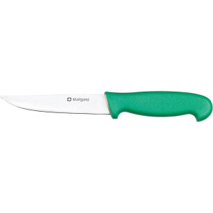 Nóż do obierania, uniwersalny, HACCP, zielony, L 100 mm 285092