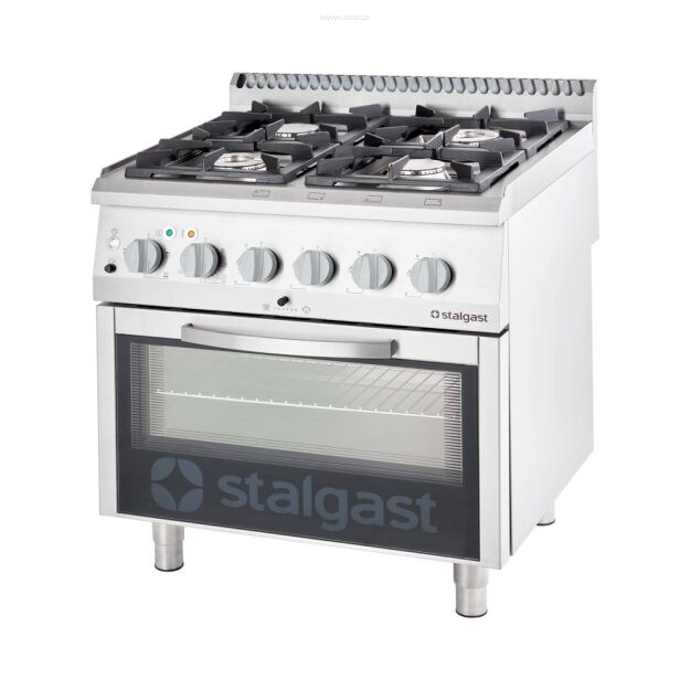 Kuchnia gazowa z piekarnikiem gazowym, 800x700, 24.0+5.0 kW, G20/20 mbar 9710310