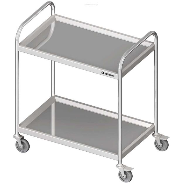 Wózek kelnerski dwupółkowy 800x600x950 mm 982026080
