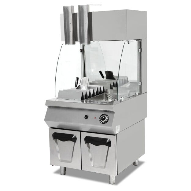 Stacja do podgrzewania frytek | 800x900x1830 | 2,8 kW | linia 900 | RQ.PLS.DE9618 RQ.PLS.DE9618