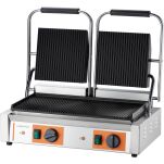 Kontakt grill podwójny ryflowany, P 3.6 kW 742028 - 8