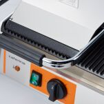 Kontakt grill podwójny ryflowany, P 3.6 kW 742028 - 4