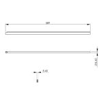 Listwa łącząca do linii 700, niska, krótka 9700071 - 2