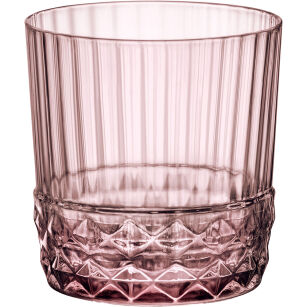 Szklanka niska, lilac rose, America' 20 s, V 370 ml 400426