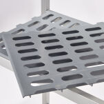 Regał magazynowy aluminiowy na 2 nogach. 859x460x1680 mm 686095 - 4