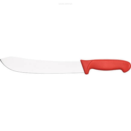 Nóż masarski, HACCP,czerwony, L 250 mm 284251