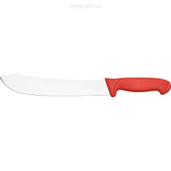 Nóż masarski, HACCP,czerwony, L 250 mm 284251