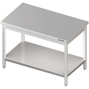 Stół centralny z półką 1500x700x850 mm skręcany 980107150