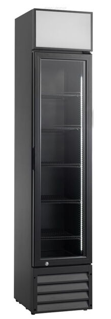 Szafa chłodnicza przeszklona SD217BE | 160l (RQ216-BLACK) SD217BE