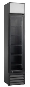 Szafa chłodnicza przeszklona SD217BE | 160l (RQ216-BLACK) SD217BE