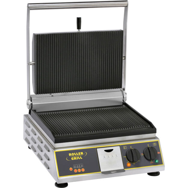 Kontakt grill Panini z timerem, 1-polowy, P 3.4 kW 777224