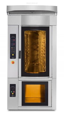Elektryczny piec piekarniczy | modułowy | obrotowy | 10x 400x600 | 25,5 kW | PM-D-10 PM-D-10