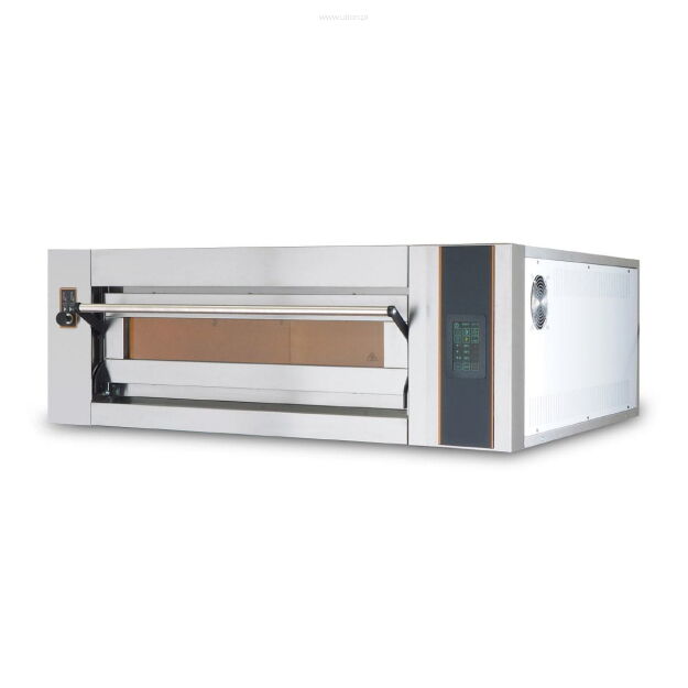 Piec elektryczny modułowy do pizzy szamotowy | szeroki | 6x36 | 2x600x400 | BAKE 6/L TS BAKE 6/L TS