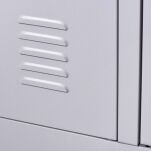 Szafka BHP, 2-drzwiowa, 800x450x1700 mm 662006 - 2