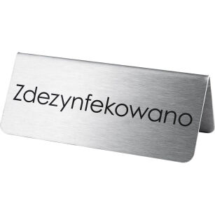 Tabliczka "zdezynfekowano" 486026