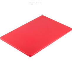 Deska do krojenia, czerwona, HACCP, 450x300 mm 341451