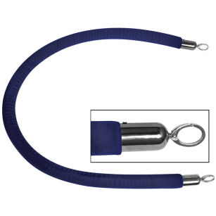 Sznur do słupka hotelowego niebieski 1500 mm 689002