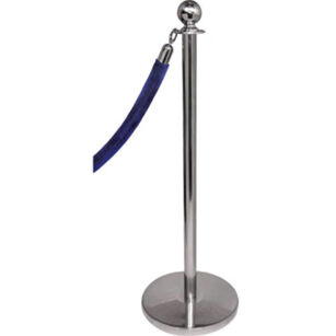 Słupek hotelowy ze stali nierdzewnej d 310 mm h 1010 mm 689001