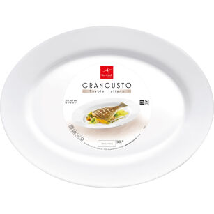 Talerz owalny do ryb, Grangusto, 350x267 mm 388620