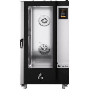 Piec konwekcyjno-parowy, gazowy, ST-Bakery-Big, dotykowy, 16x600x400, P 28 kW 9120501