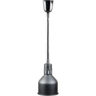 Lampa do podgrzewania potraw wisząca, czarna, P 0.25 kW, U 230 V 692601