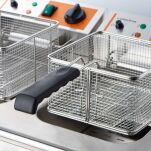 Frytownica elektryczna z kranem, 2-komorowa, Caterina, V 2x8 l, P 2x3 kW 746097 - 5