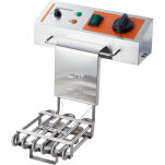 Frytownica elektryczna z kranem, 2-komorowa, Caterina, V 2x8 l, P 2x3 kW 746097 - 3