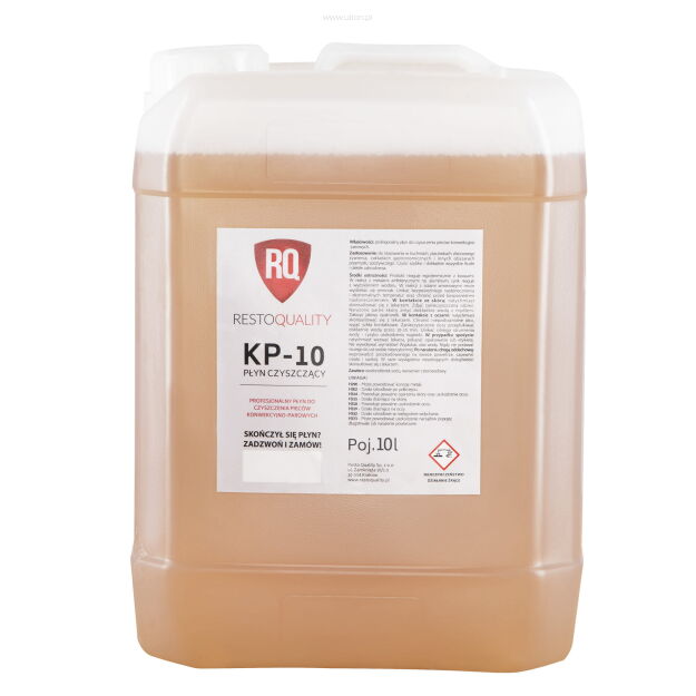 Płyn do mycia pieców KP-10 | płyn do systemów myjących | 10l KP-10