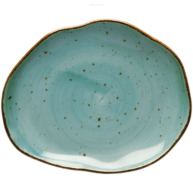 Spodek do filizanki 390056, kolor morski, Stone Age, O 125 mm 390053