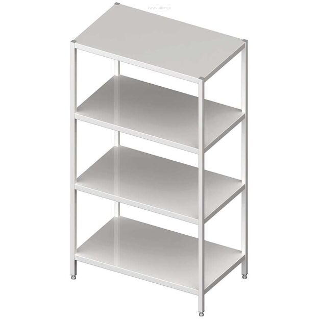 Regał magazynowy,półki pełne 900x500x1800 skręcany 981855090