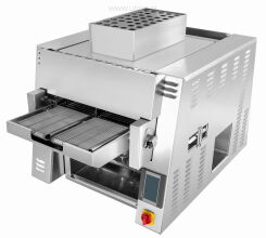 Grill taśmowy | grill automatyczny 2-taśmowy | 13 kW | 300 - 500°C | SET3000 SET3000