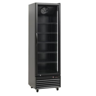 Szafa chłodnicza przeszklona SD426-BLACK | 364L | czarna (RQ429) SD426-Black