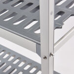 Regał magazynowy aluminiowy na 2 nogach. 859x560x1680 mm 686096 - 5