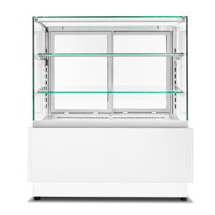 Witryna cukiernicza chłodnicza Dolce Visione Premium Breve 900 | wnętrze ze stali nierdzewnej | wersja obniżona | 900x690x1110+/-10 mm DOLCE VISIONE BREVE 900 W4