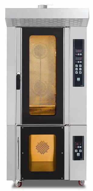 Gazowy piec piekarniczy | modułowy | konwekcyjno-parowy | 9x 400x600 | 14 kW | PM-G-9 PM-G-9