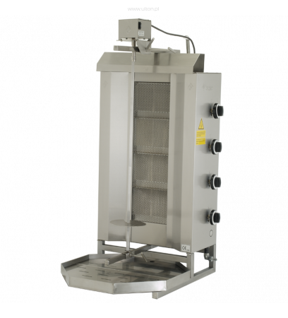 Gyros | opiekacz gazowy do kebaba | 4 palniki | wsad do 60kg | RQ32464 RQ32464